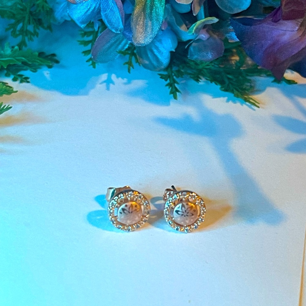 Womens Fashion Earrings, stainless‎ steel color Gold